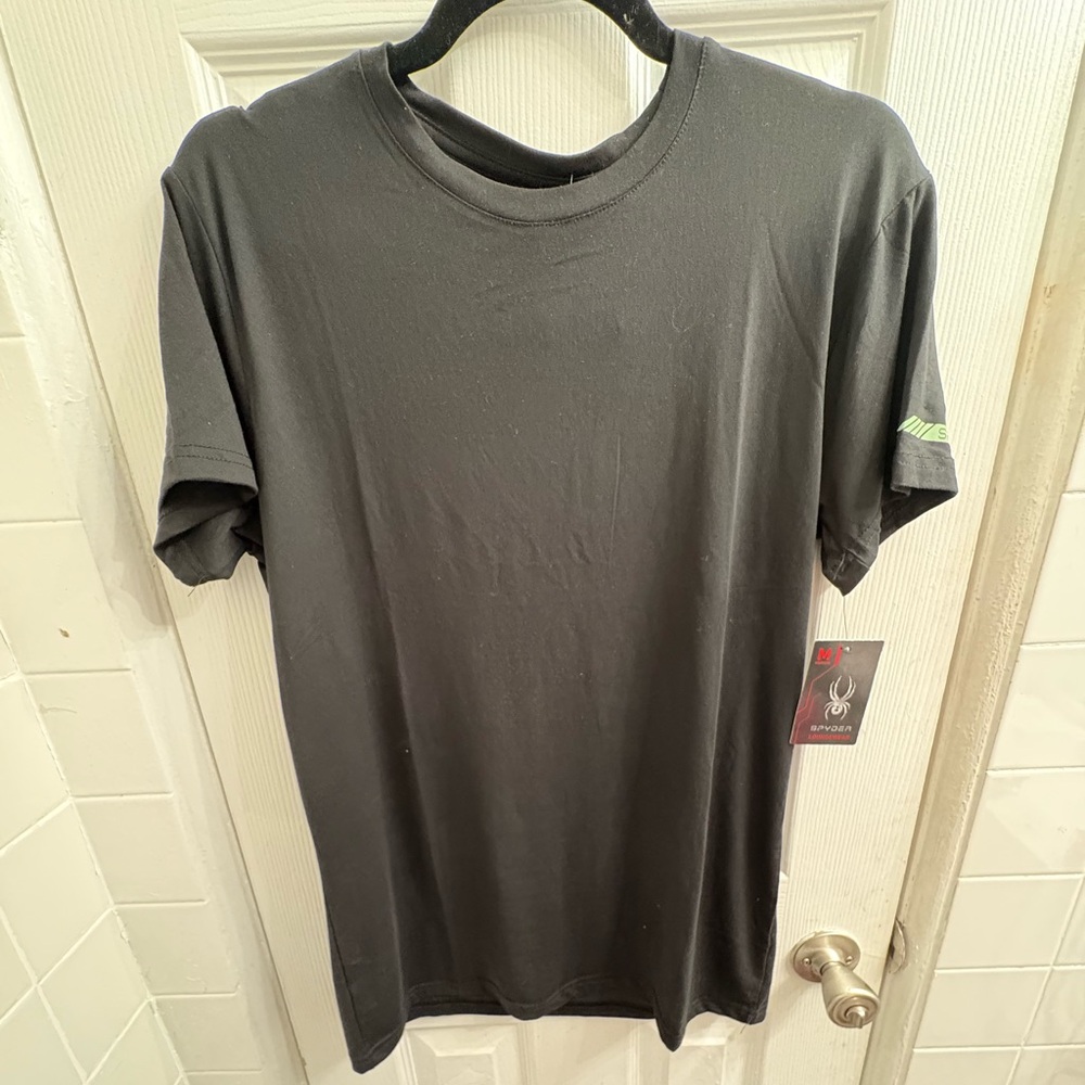 Spyder Black Short Sleeve Tee